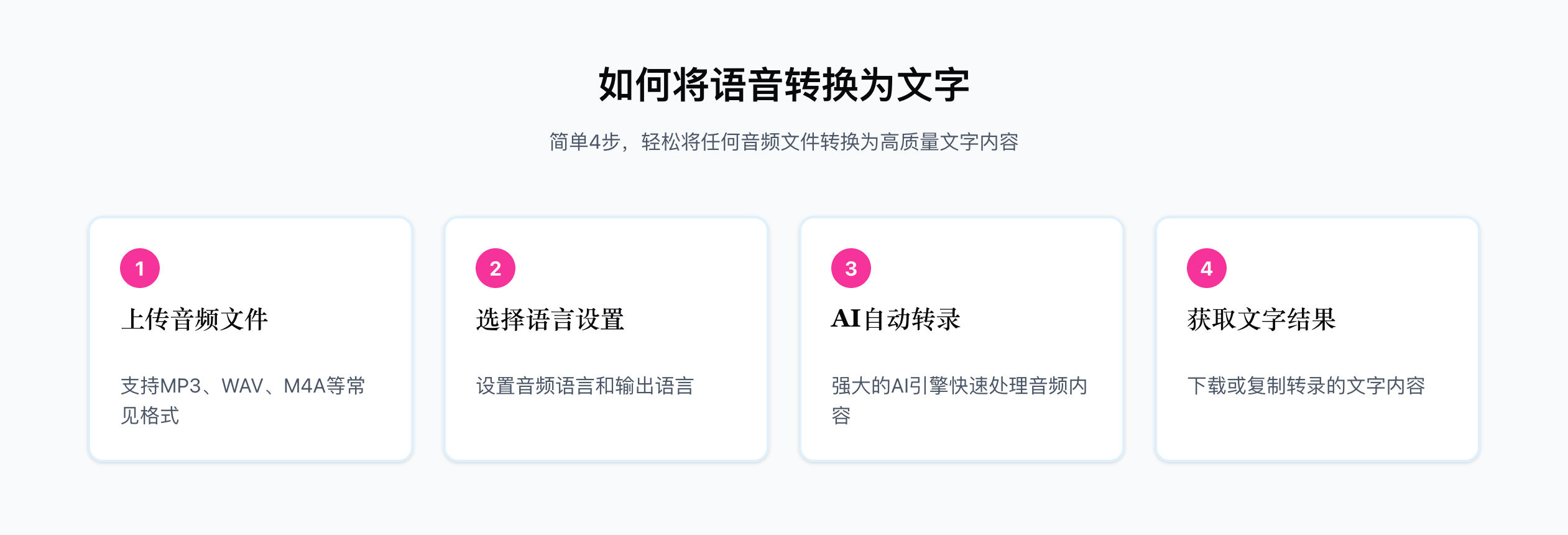 语音转文字操作步骤